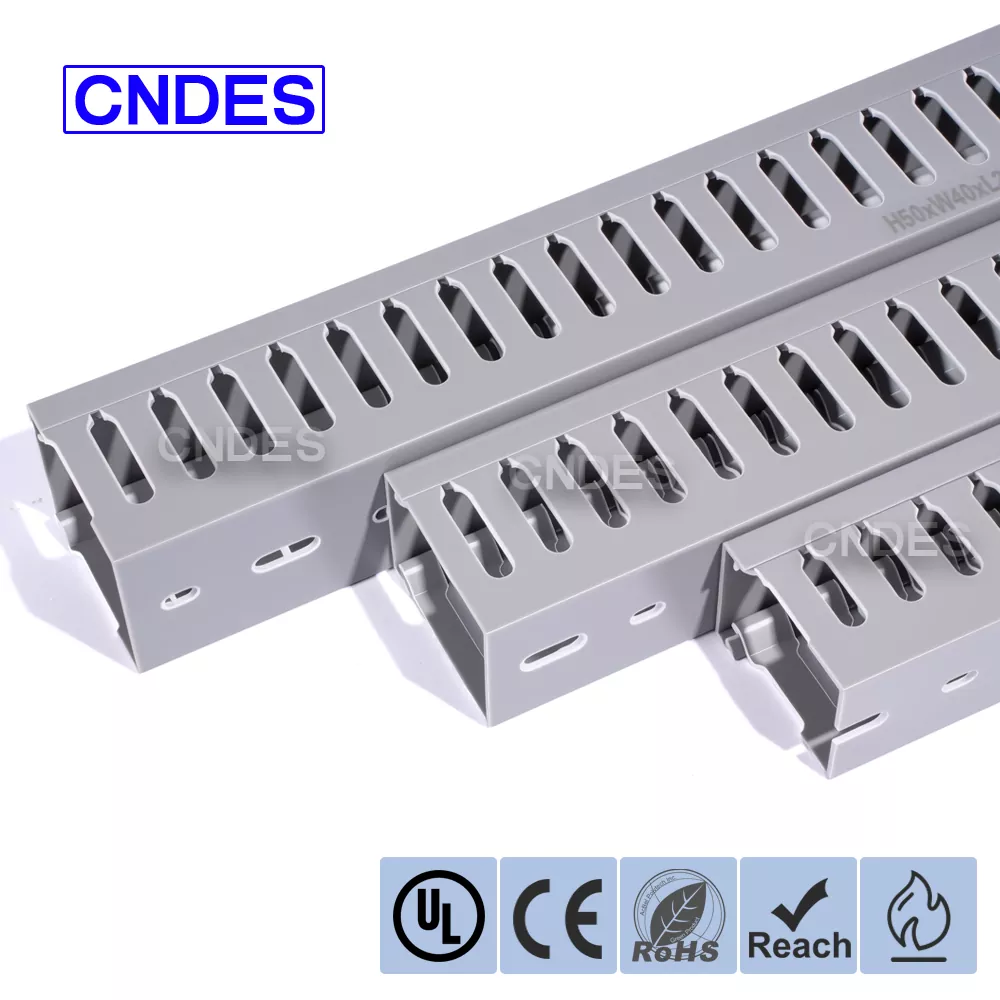 How Does Wide Slote Wiring Duct Improve Electrical Panel Organization?