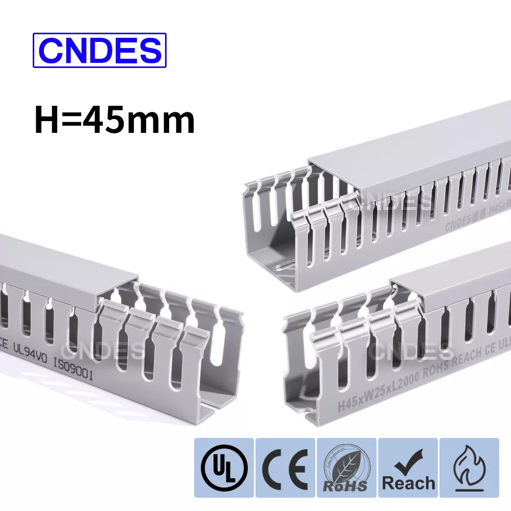 45mm Altitudo Slotted PVC Wire Cover Duct