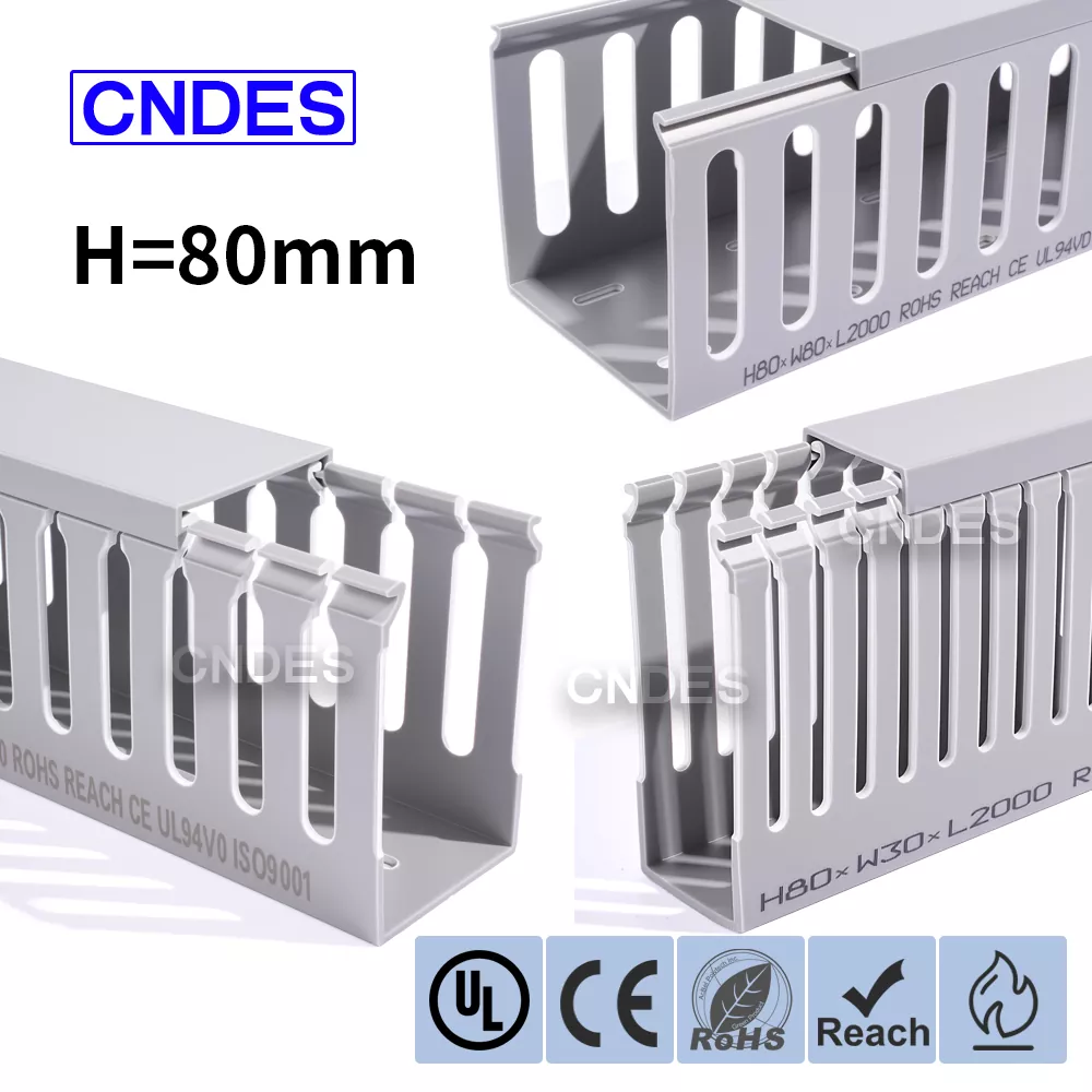 80 Altitudo Slotted PVC Automation Cable Duct