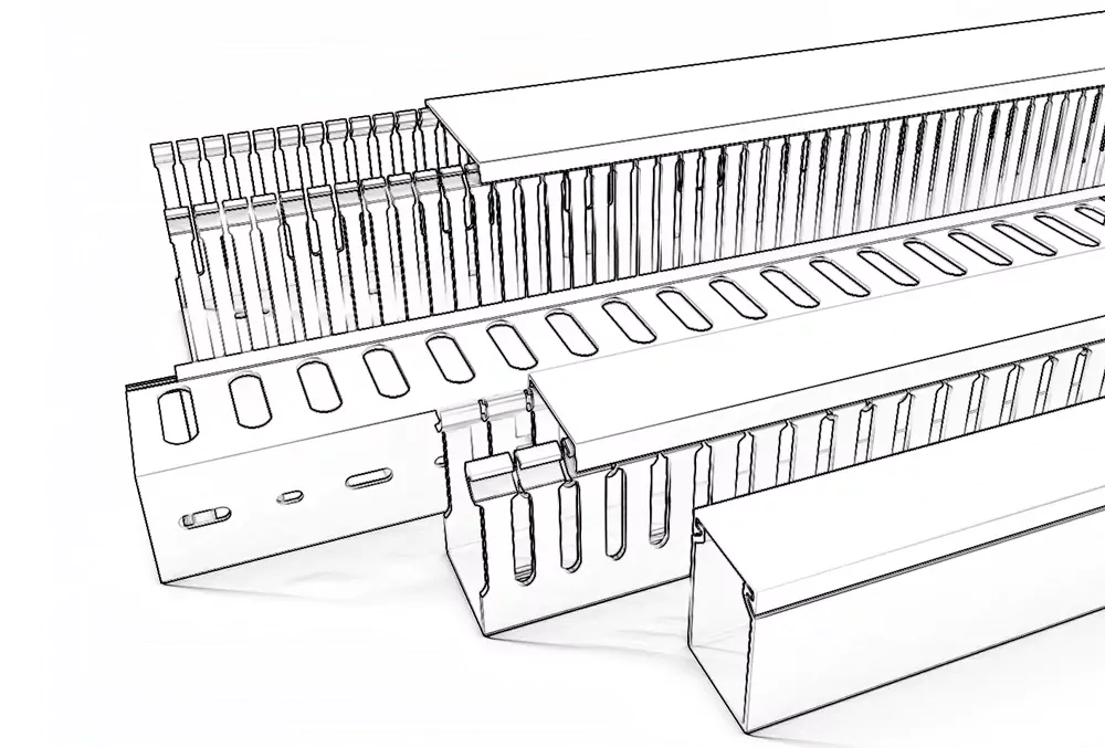 Custom PVC Wiring Ducts